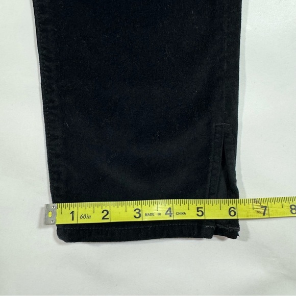 New 3x1 Three By One Higher Ground Velvet Pants Mini Split Leg - Picture 7 of 10